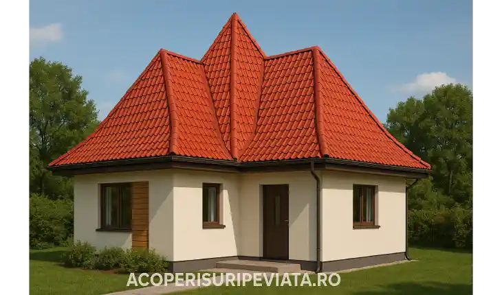 Constructia unui acoperis pentru o casa de 100 mp