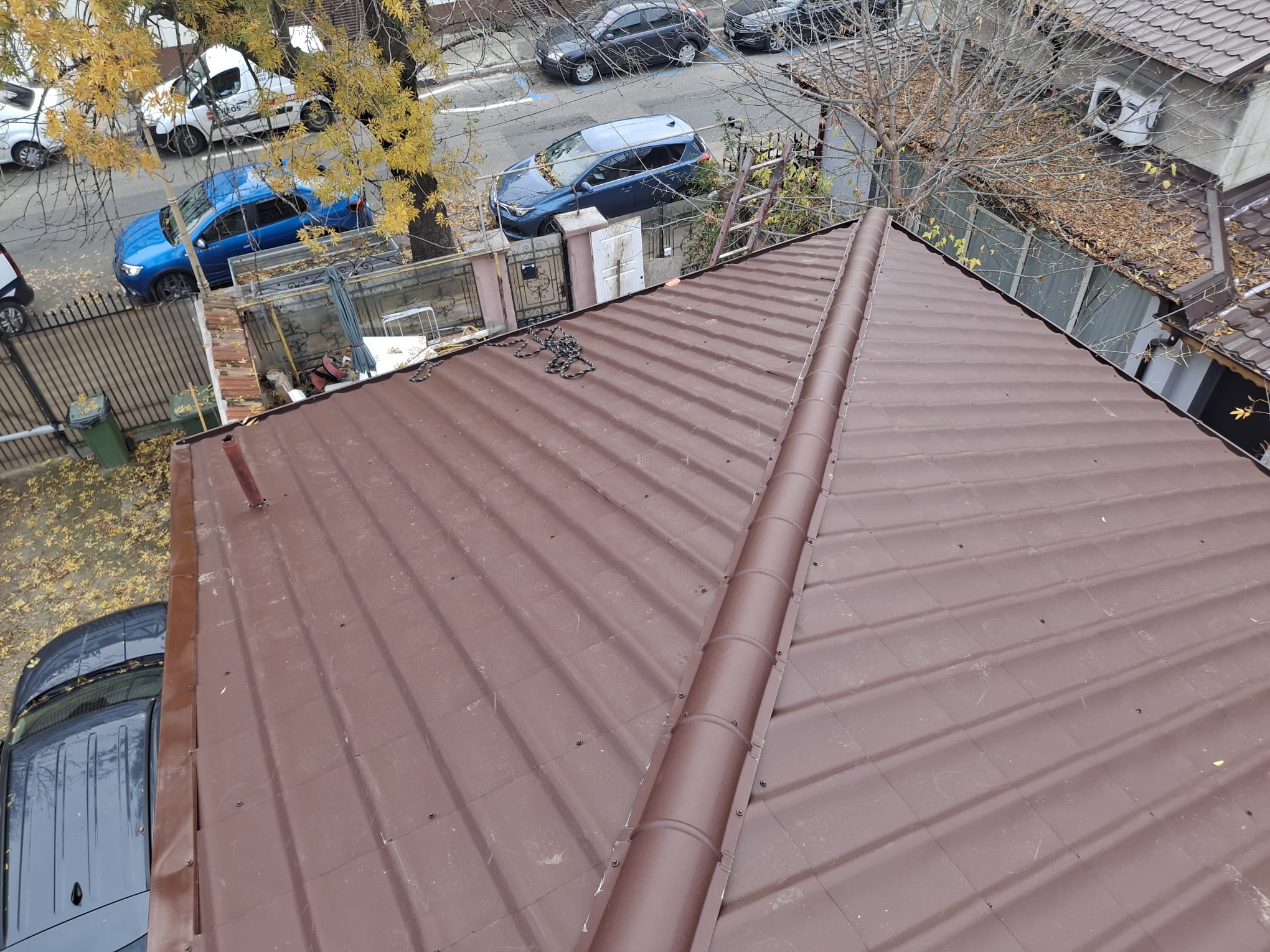 Acoperiș țiglă metalică bilka