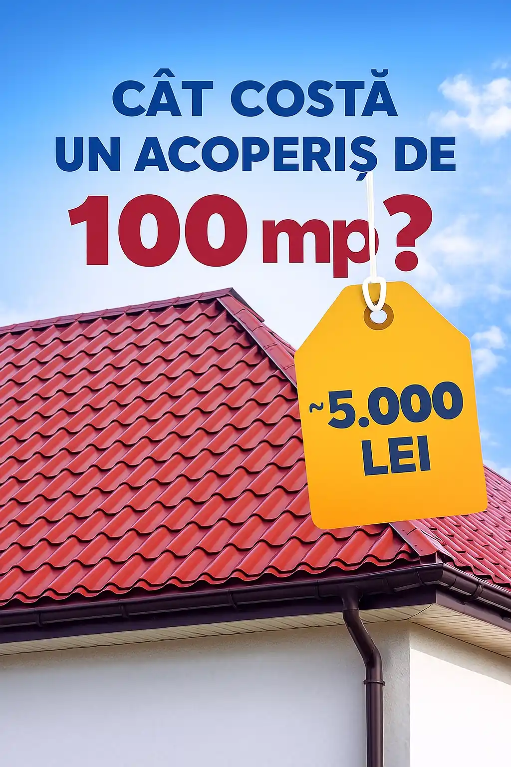 Cat costa un acoperis de 100mp?