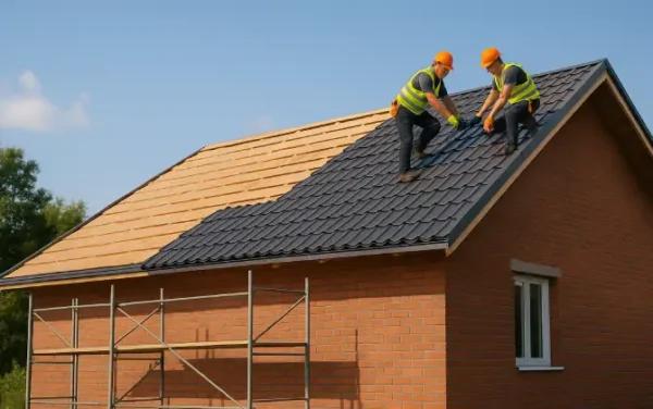 Montaj tigla metalica