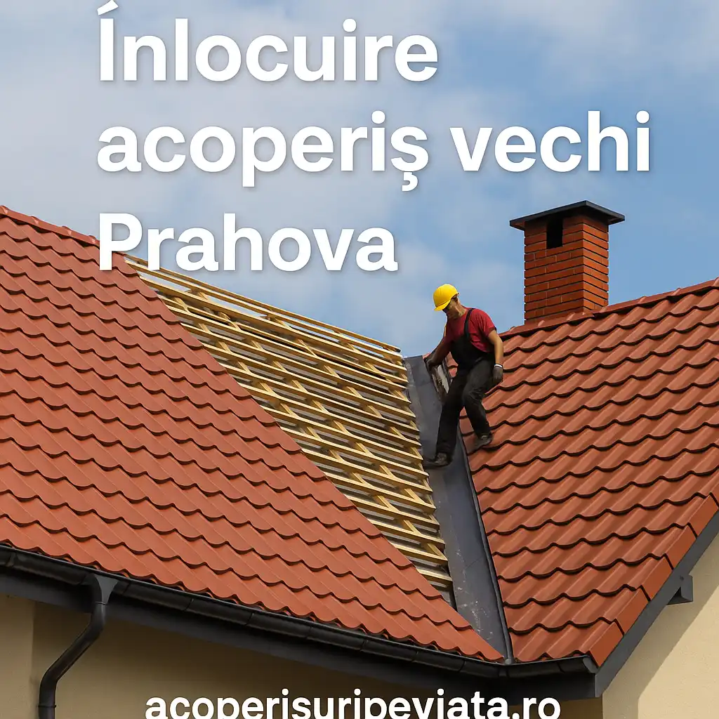 Inlocuire acoperiș vechi în Prahova
