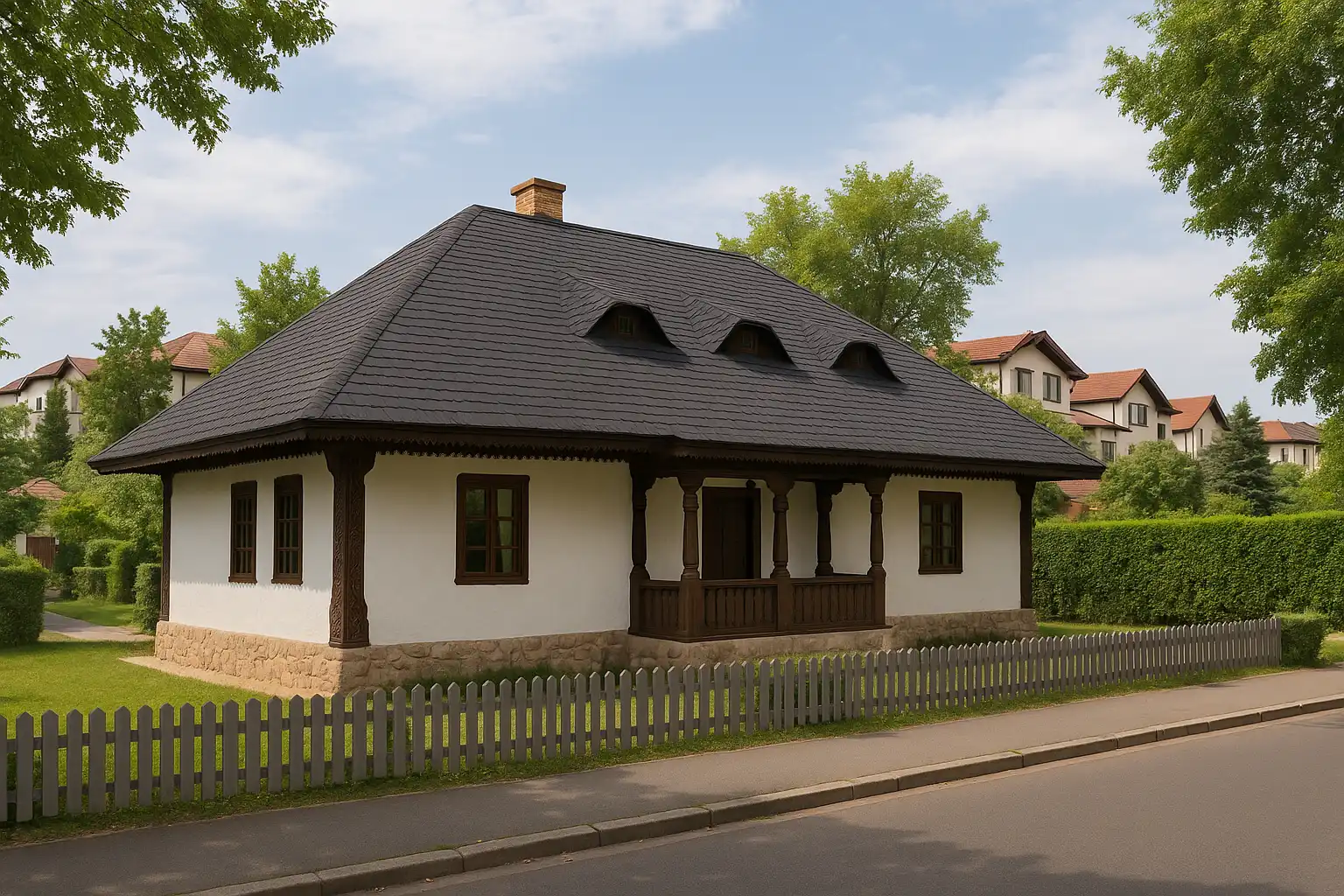 Montaj acoperis din șindrilă bituminoasă