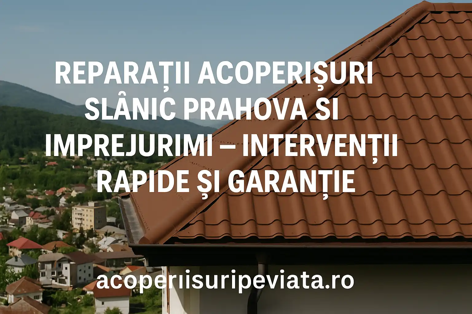 Reparatii acoperisuri Slanic Prahova si imprejurimi