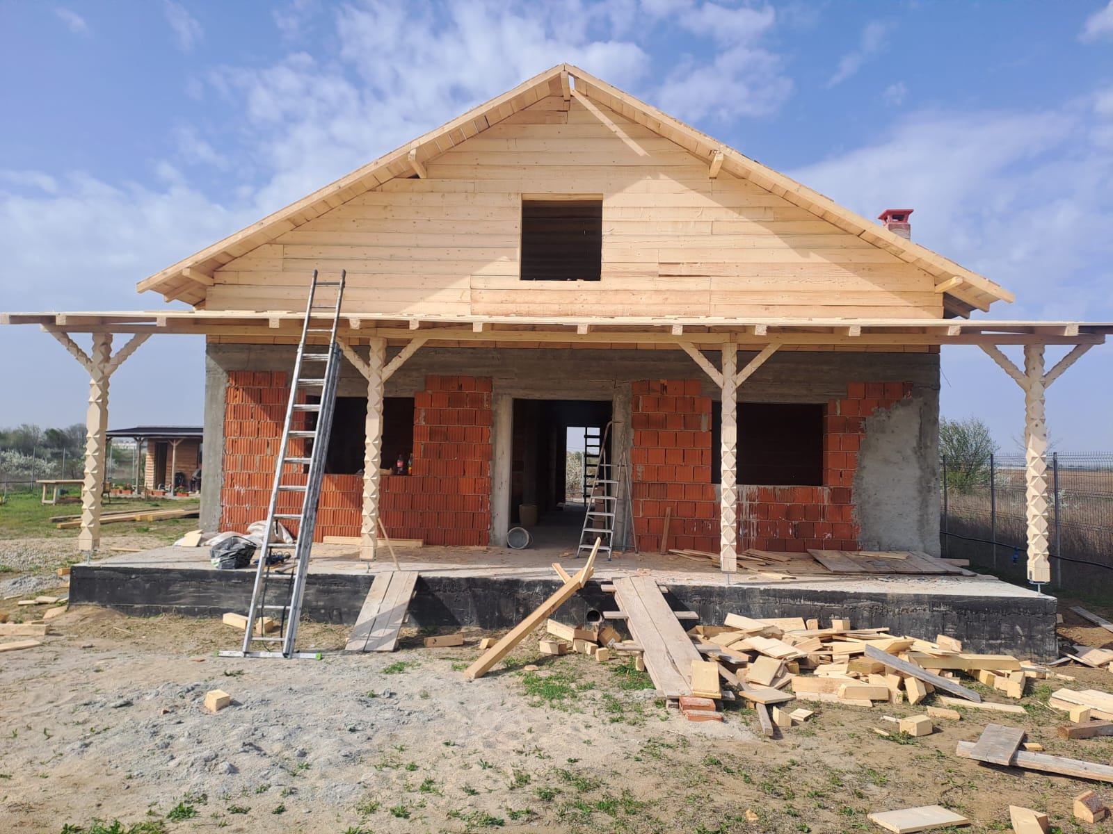 Dulgherie acoperis casa Joita