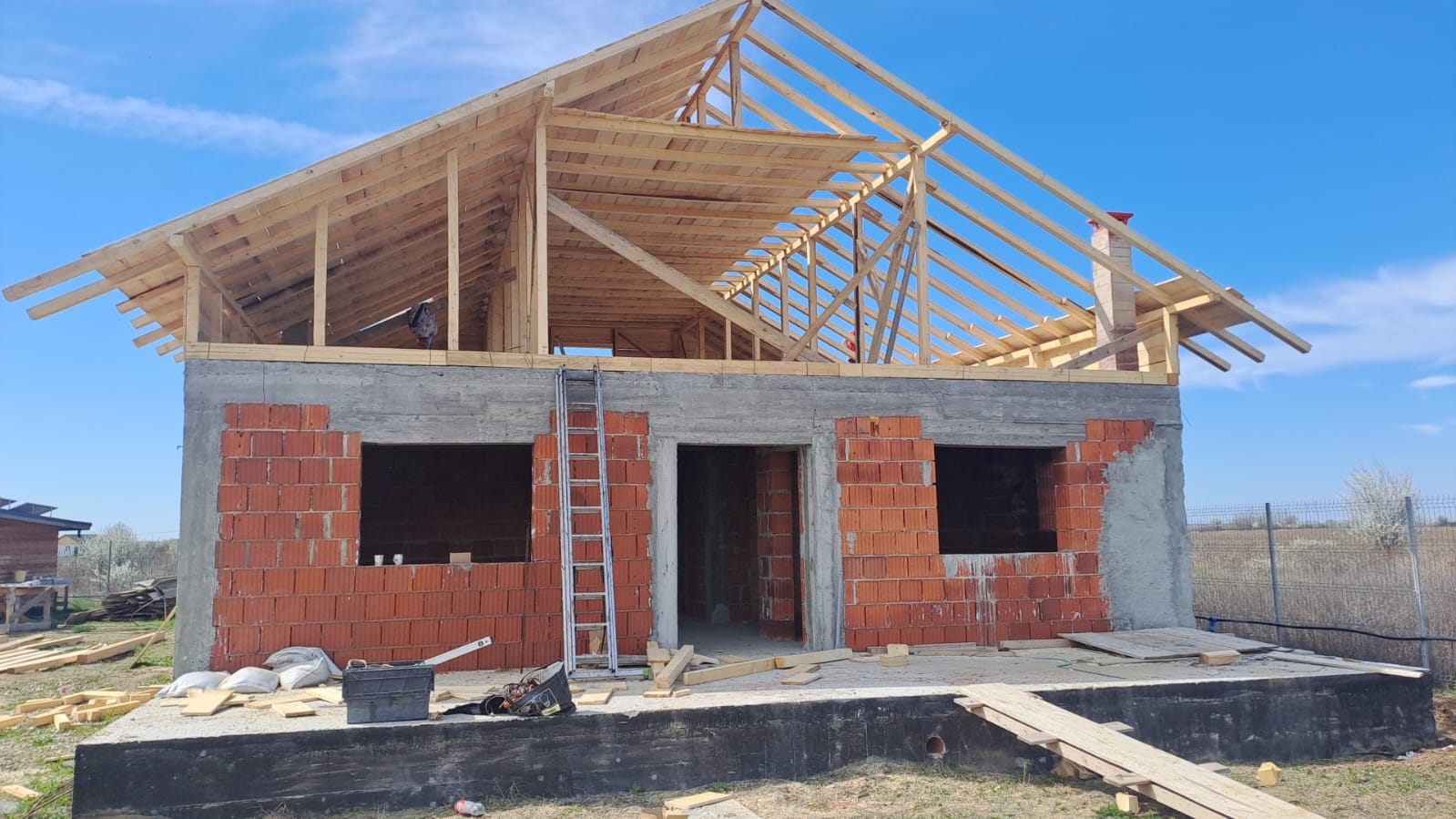 Dulgherie acoperis casa Joita