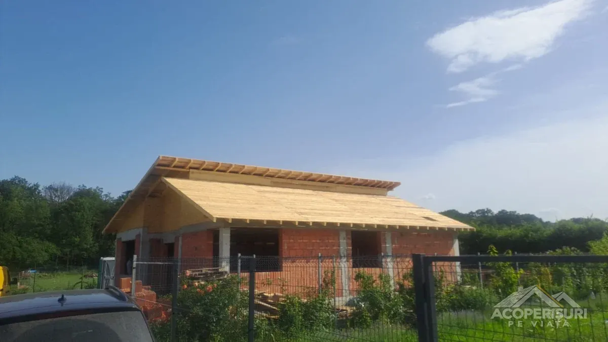 Dulgherie acoperis casa Joita